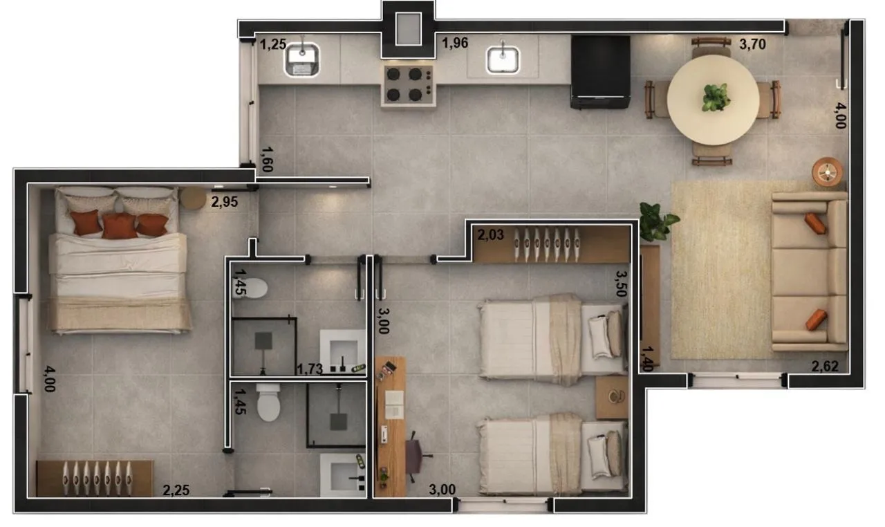 Apartamento em Jardim Gaivotas, Caraguatatuba - foto 8 de 12
